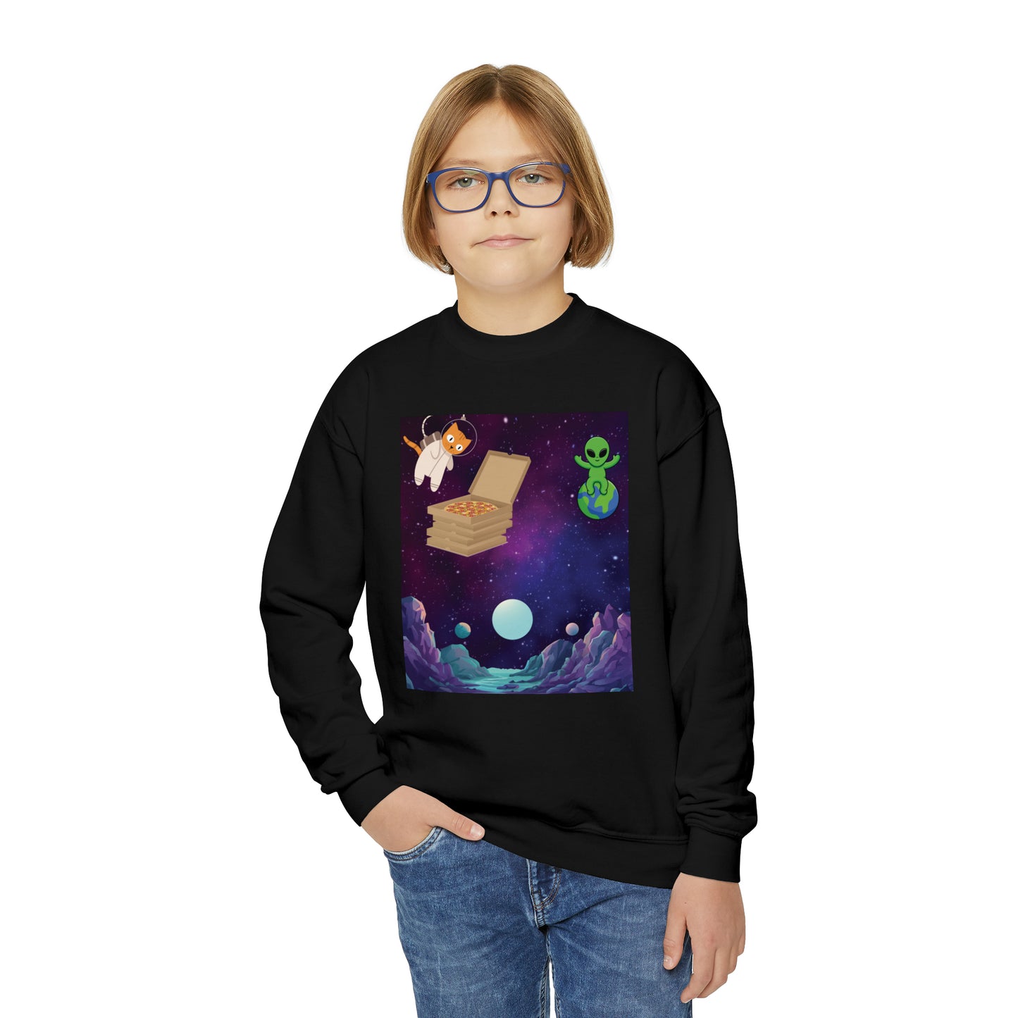 Cat's In Space Sweatshirt