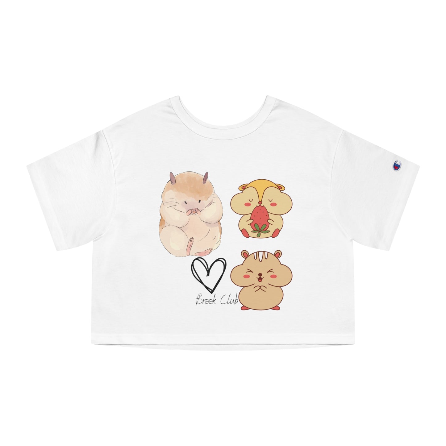 Berry Cute: Chipmunks Enjoying Strawberries Tee