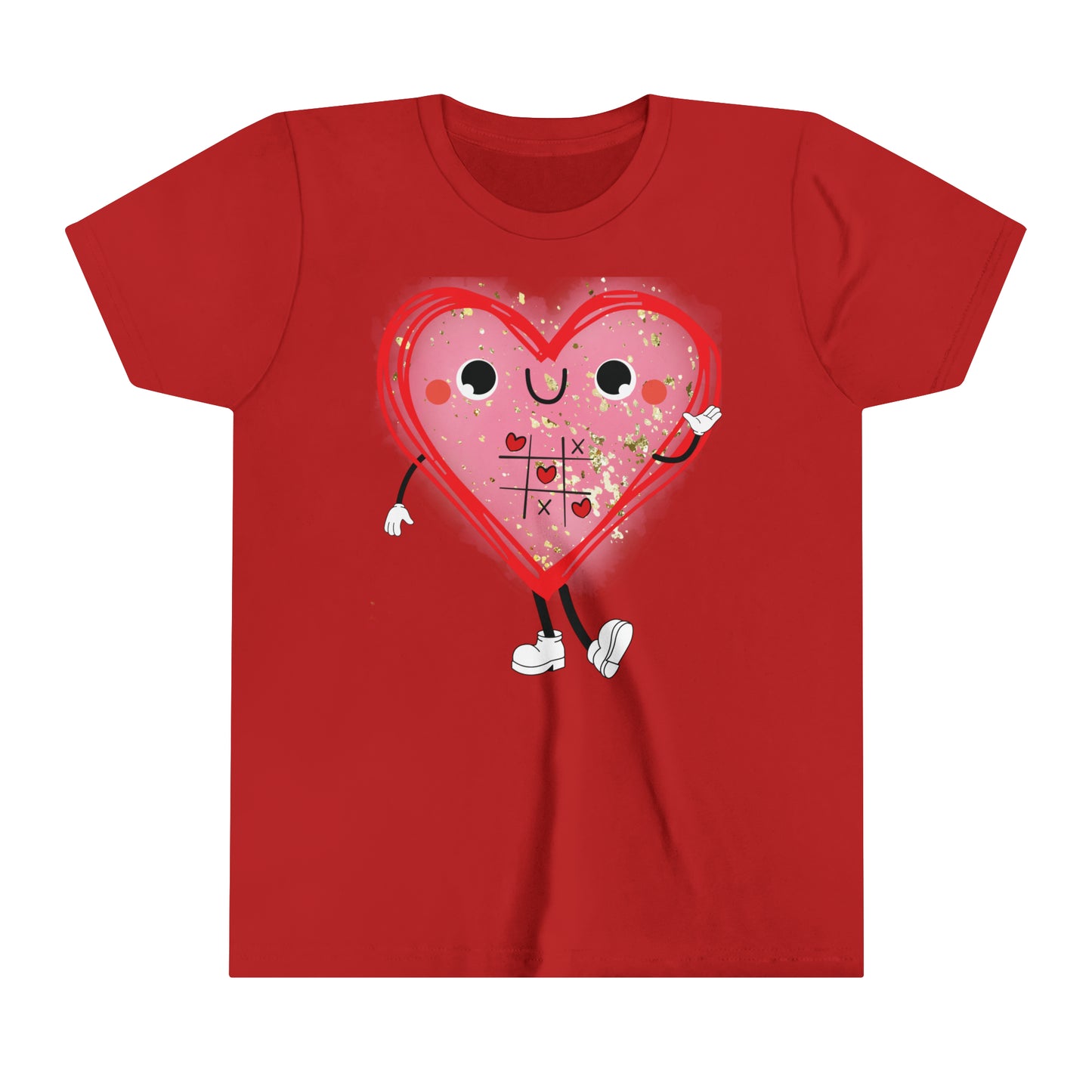 Valentine's Day Youth Short Sleeve Tee