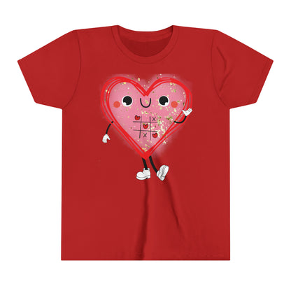 Valentine's Day Youth Short Sleeve Tee