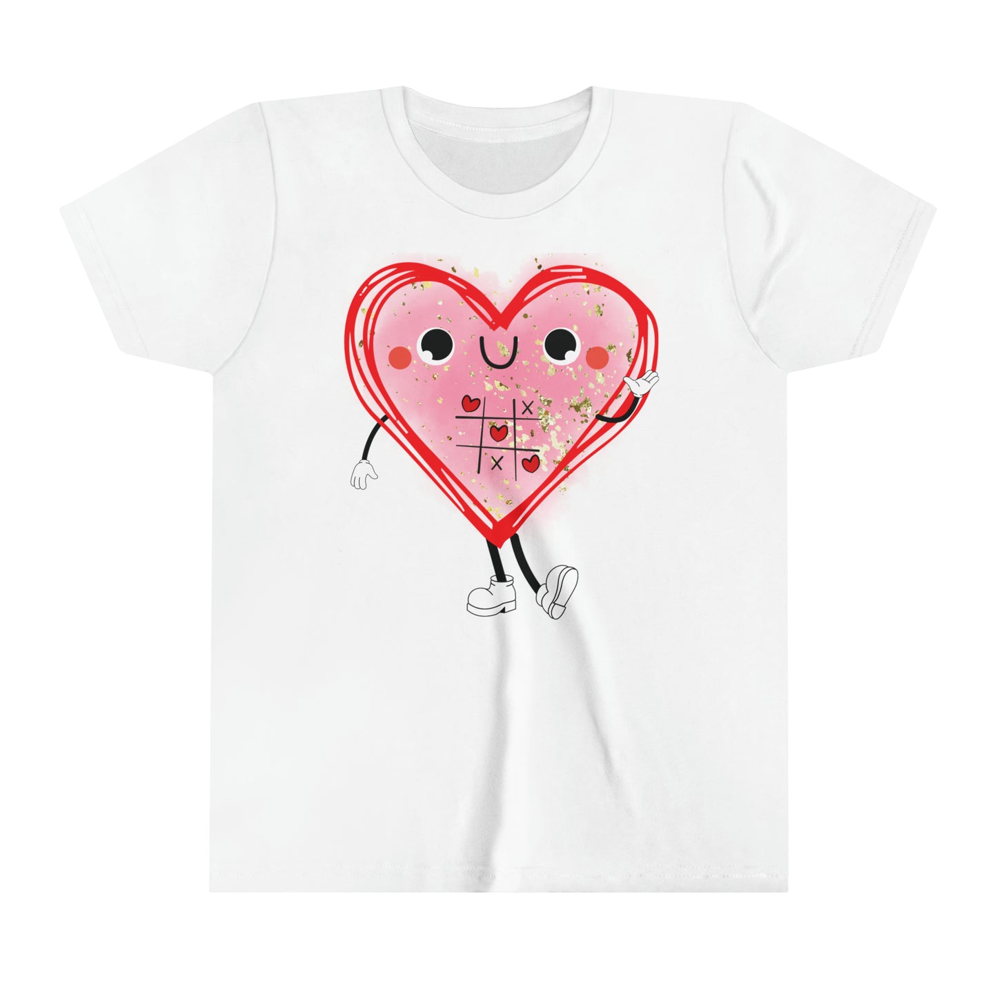 Valentine's Day Youth Short Sleeve Tee