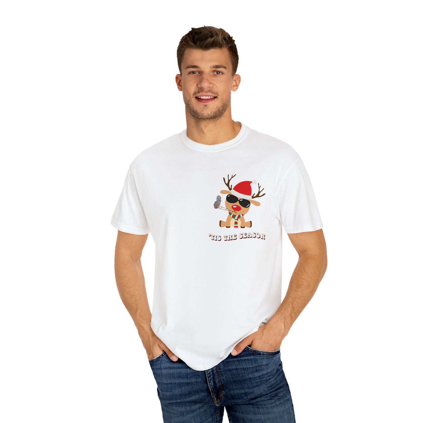 Men's Reindeer Christmas Shirt