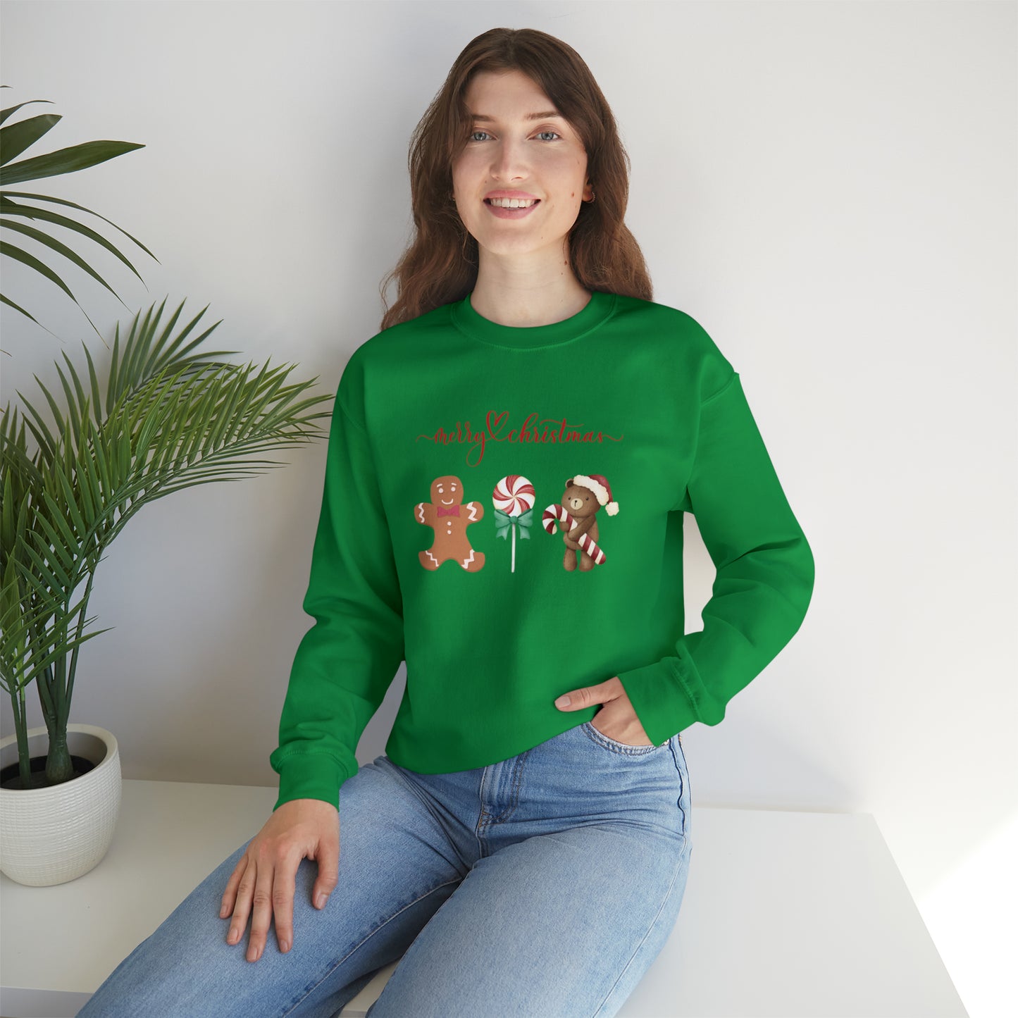 Women's Christmas Sweatshirt Heavy Blend™ Crewneck Sweatshirt