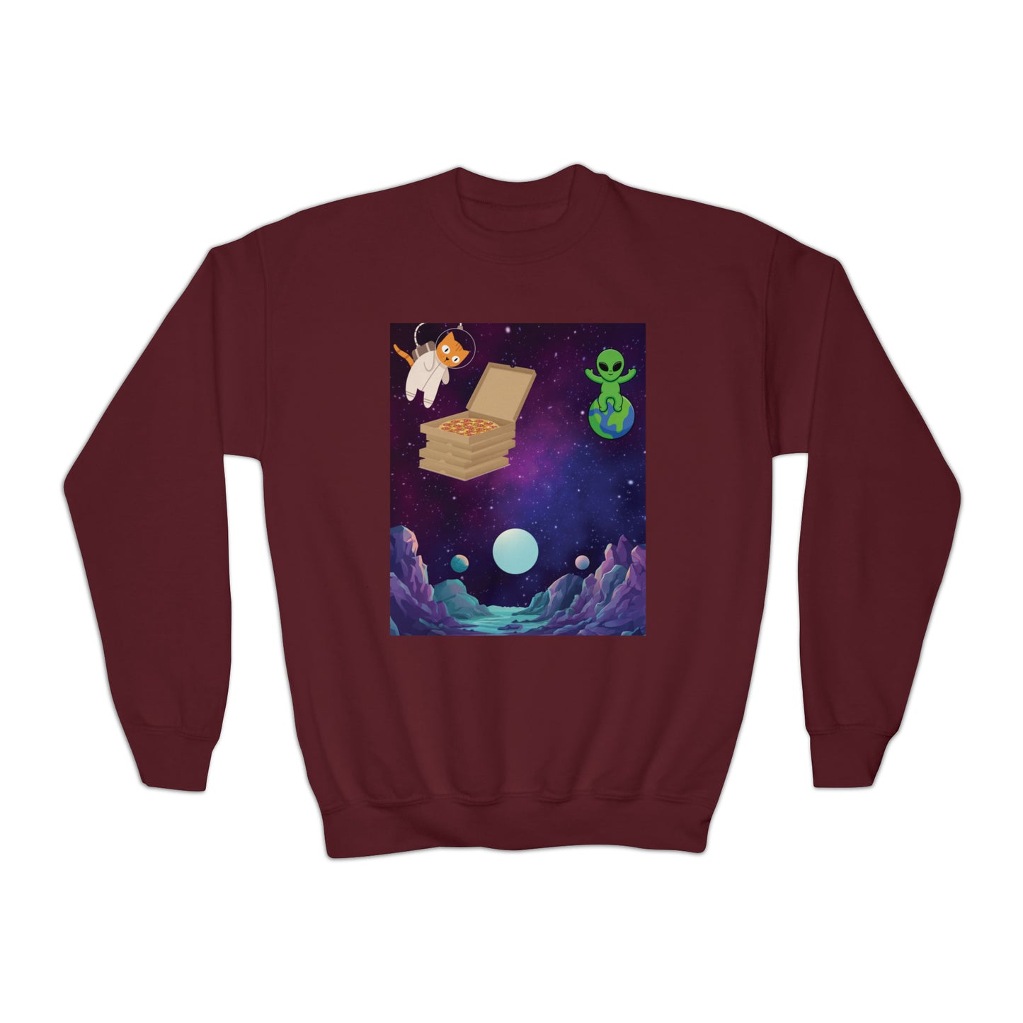 Cat's In Space Sweatshirt